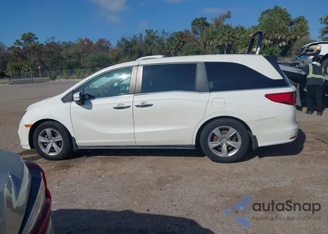 2019 Honda Odyssey Ex-L from USA, damaged, VIN 5FNRL6H79KB010615